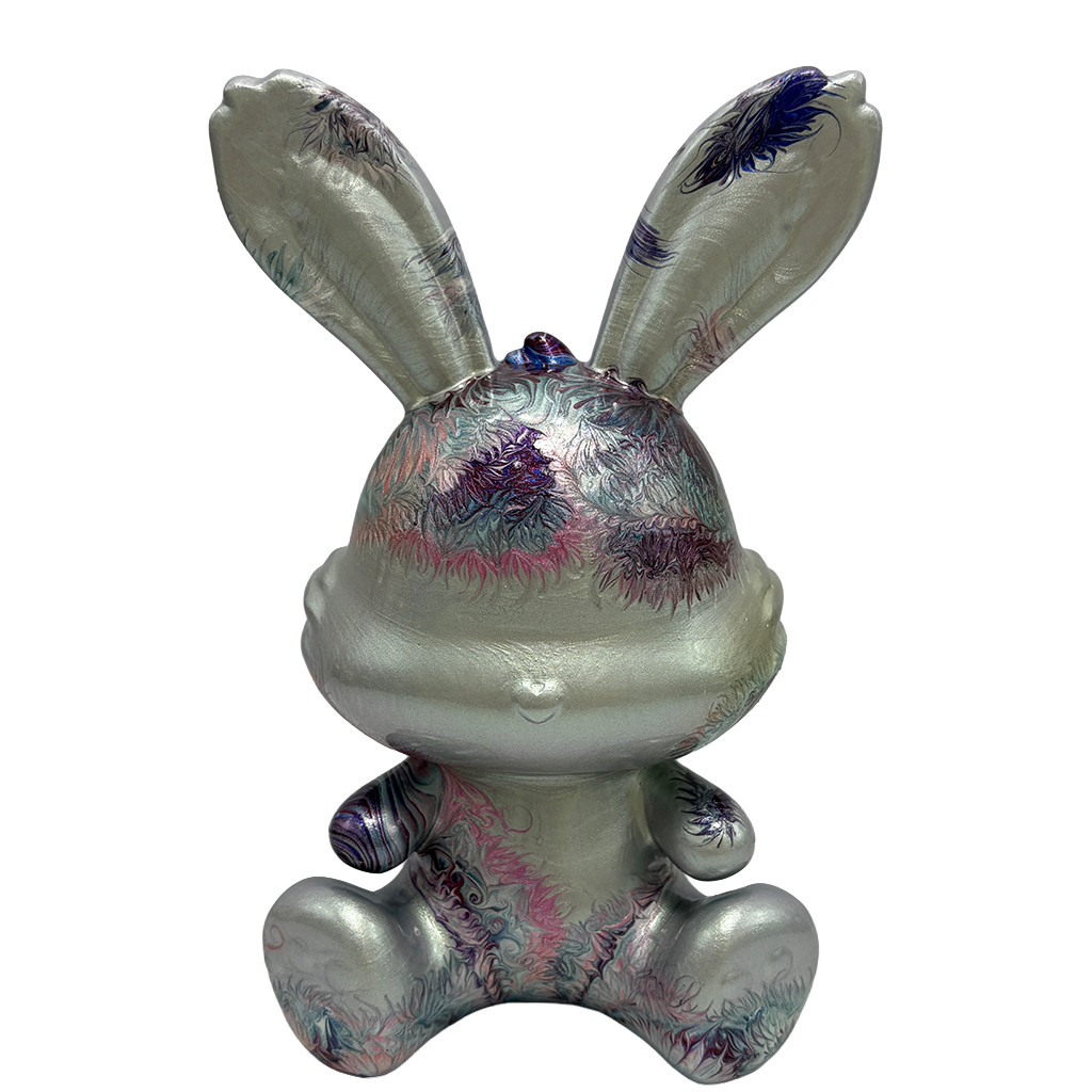 Easter Bunny Figurine - Sitting Pose (medium size 15cm) #10