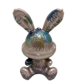 Easter Bunny Figurine - Sitting Pose (small size 10cm) #10