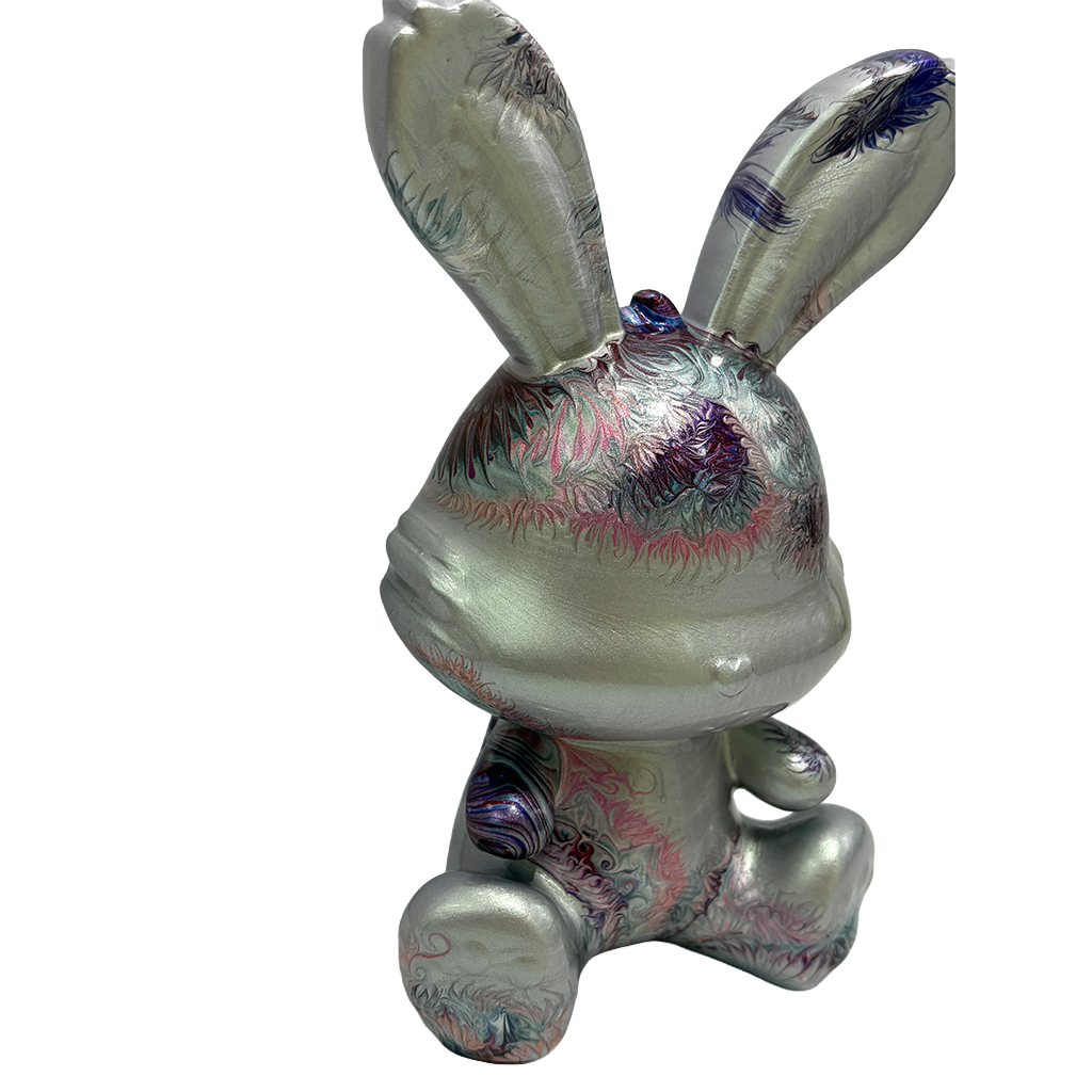 Easter Bunny Figurine - Sitting Pose (medium size 15cm) #10