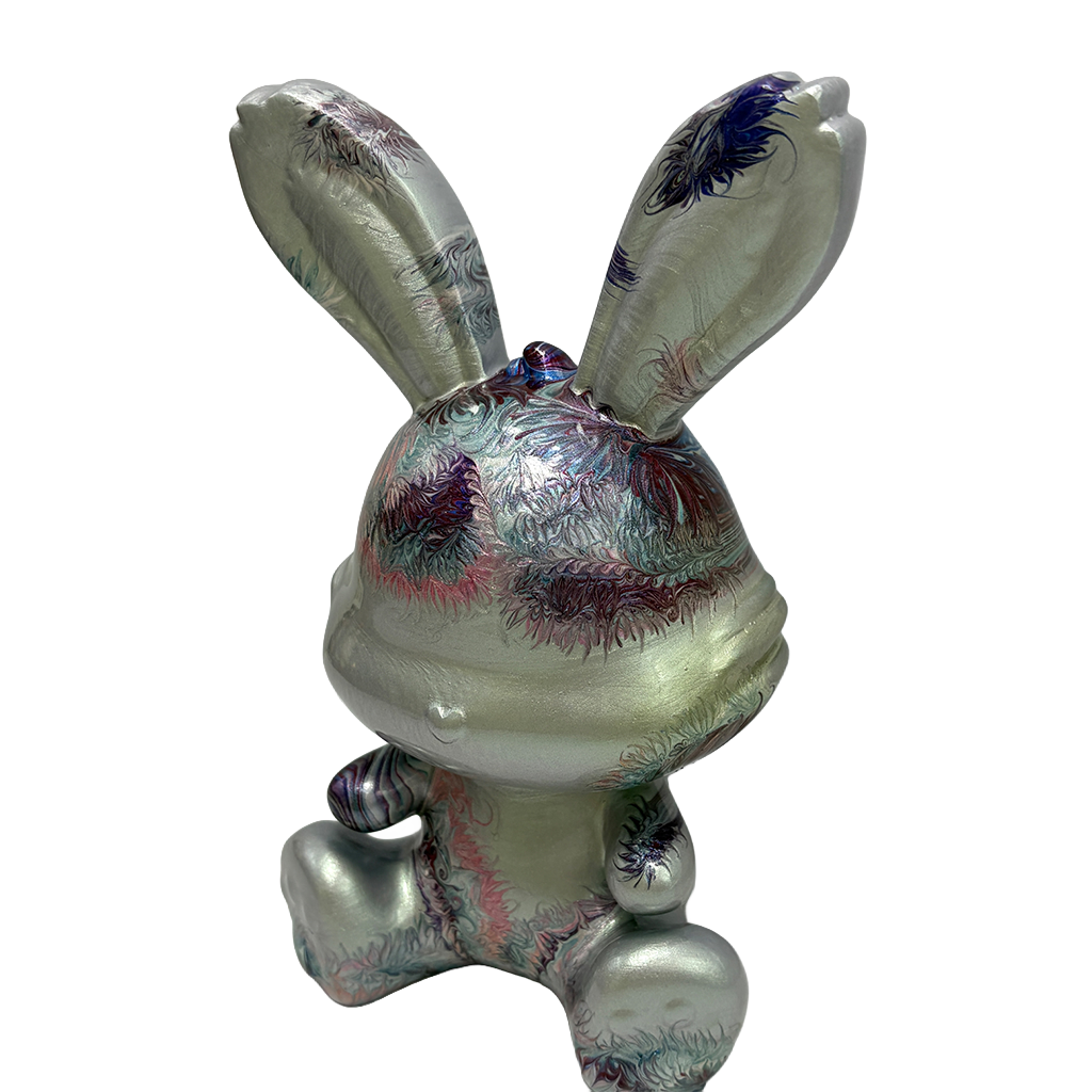 Easter Bunny Figurine - Sitting Pose (medium size 15cm) #10