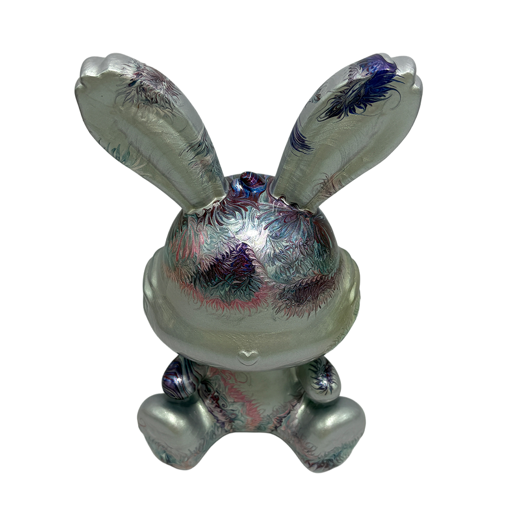 Easter Bunny Figurine - Sitting Pose (medium size 15cm) #10