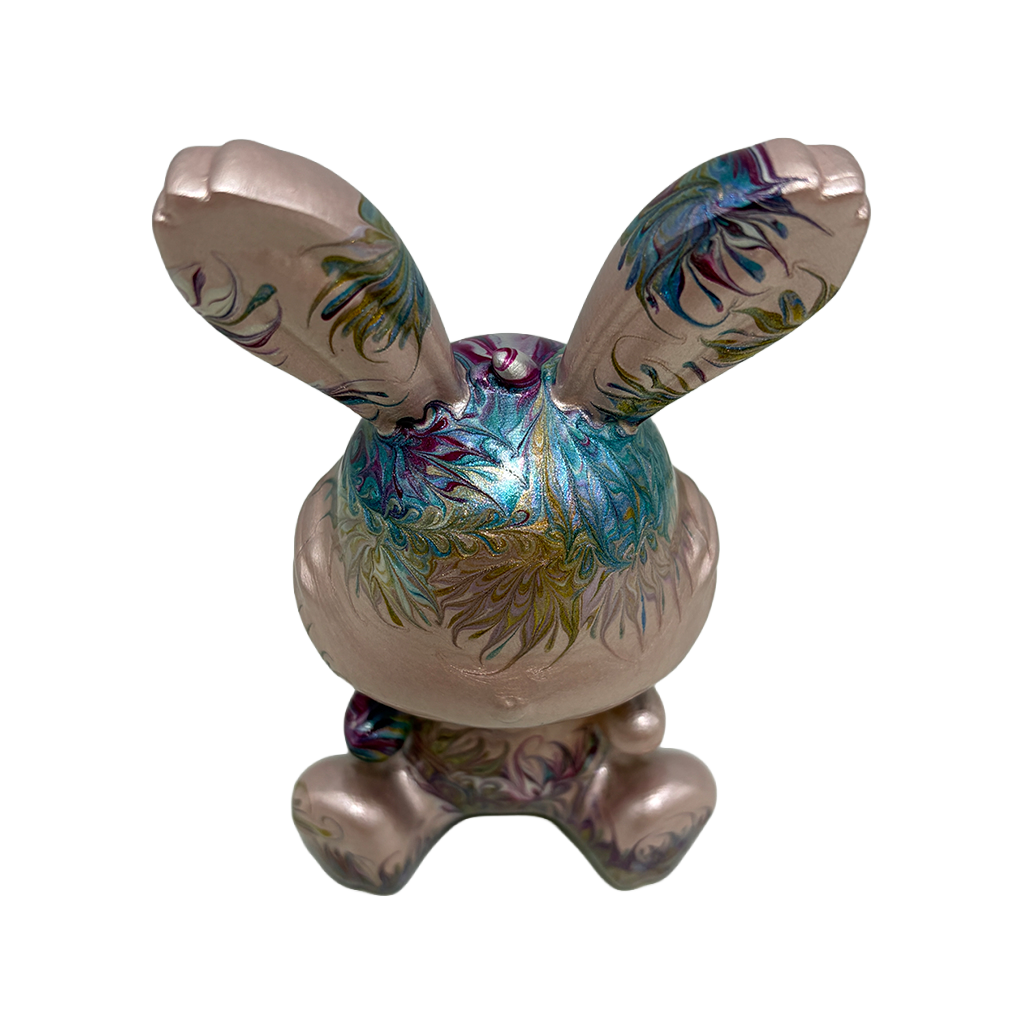 Easter Bunny Figurine - Sitting Pose (small size 10cm) #10
