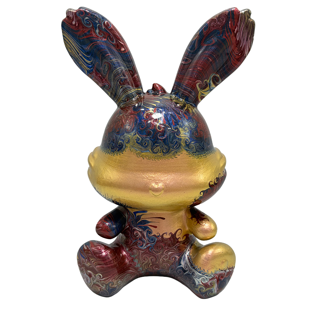 Easter Bunny Figurine - Sitting Pose (medium size 15cm) #12