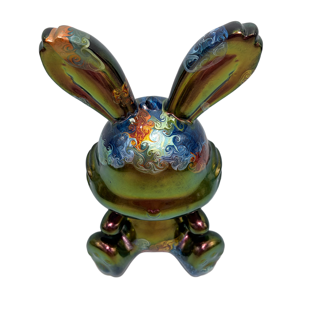 Easter Bunny Figurine - Sitting Pose (medium size 15cm) #15