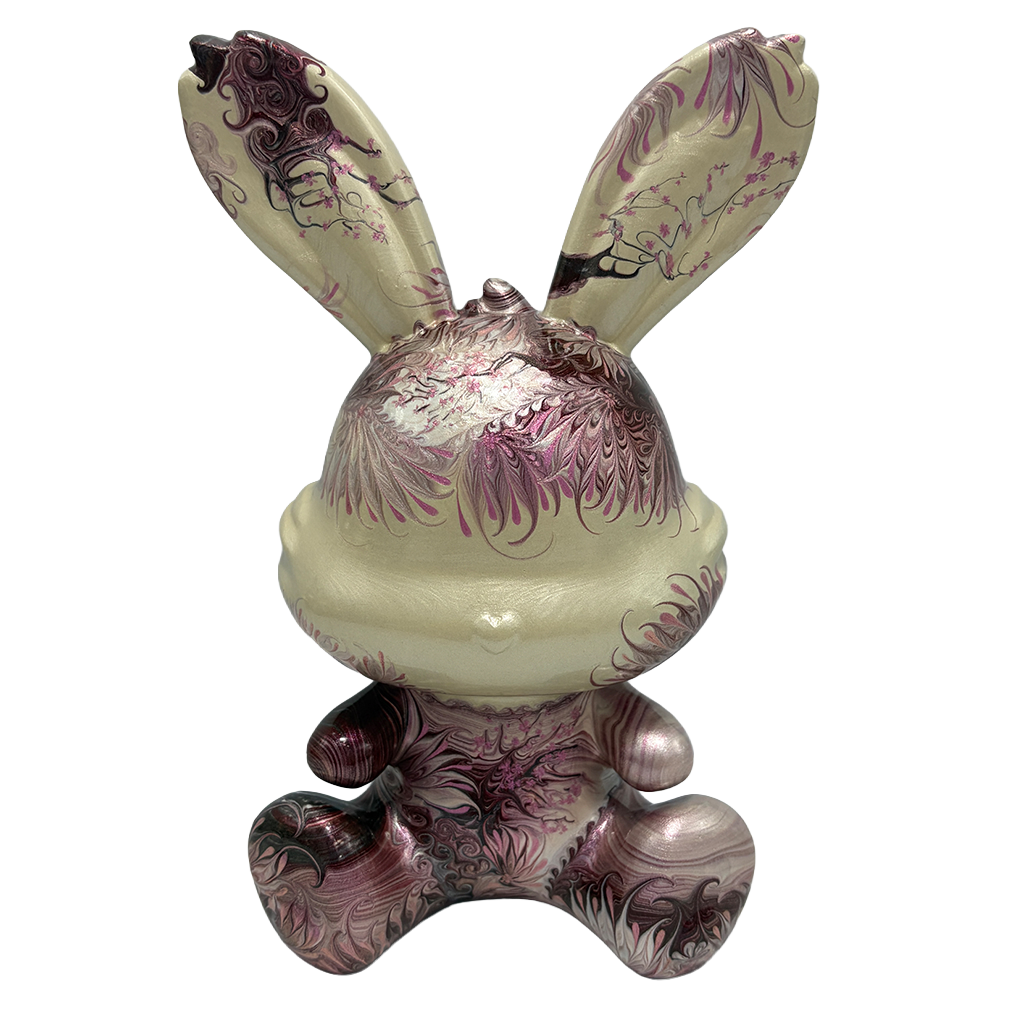 Easter Bunny Figurine - Sitting Pose (medium size 15cm) #1