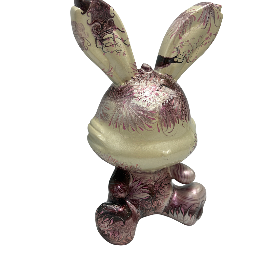 Easter Bunny Figurine - Sitting Pose (medium size 15cm) #1