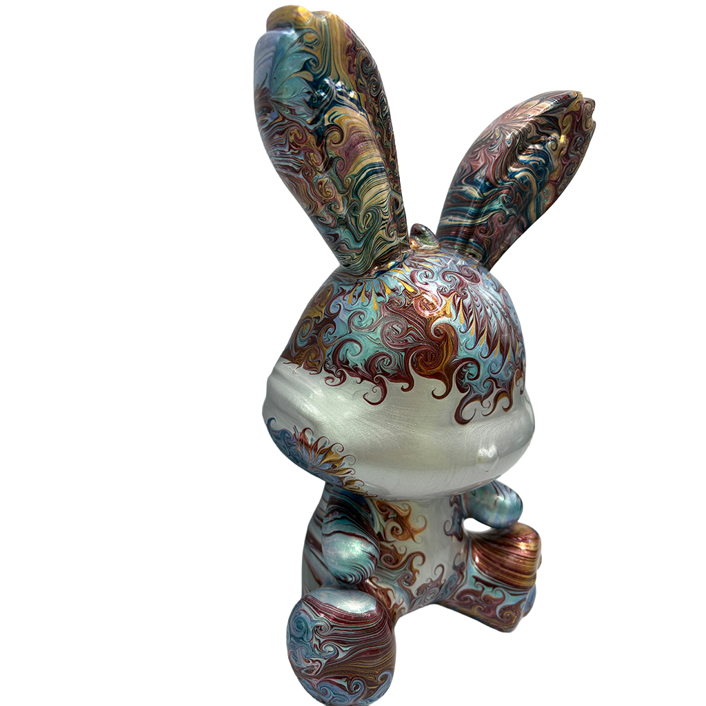 Easter Bunny Figurine - Sitting Pose (large size 28cm) #1