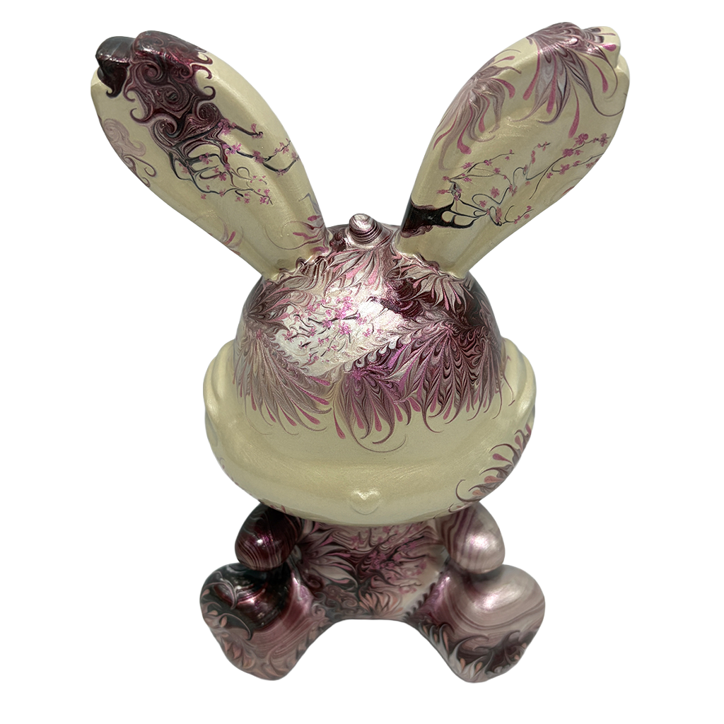 Easter Bunny Figurine - Sitting Pose (medium size 15cm) #1