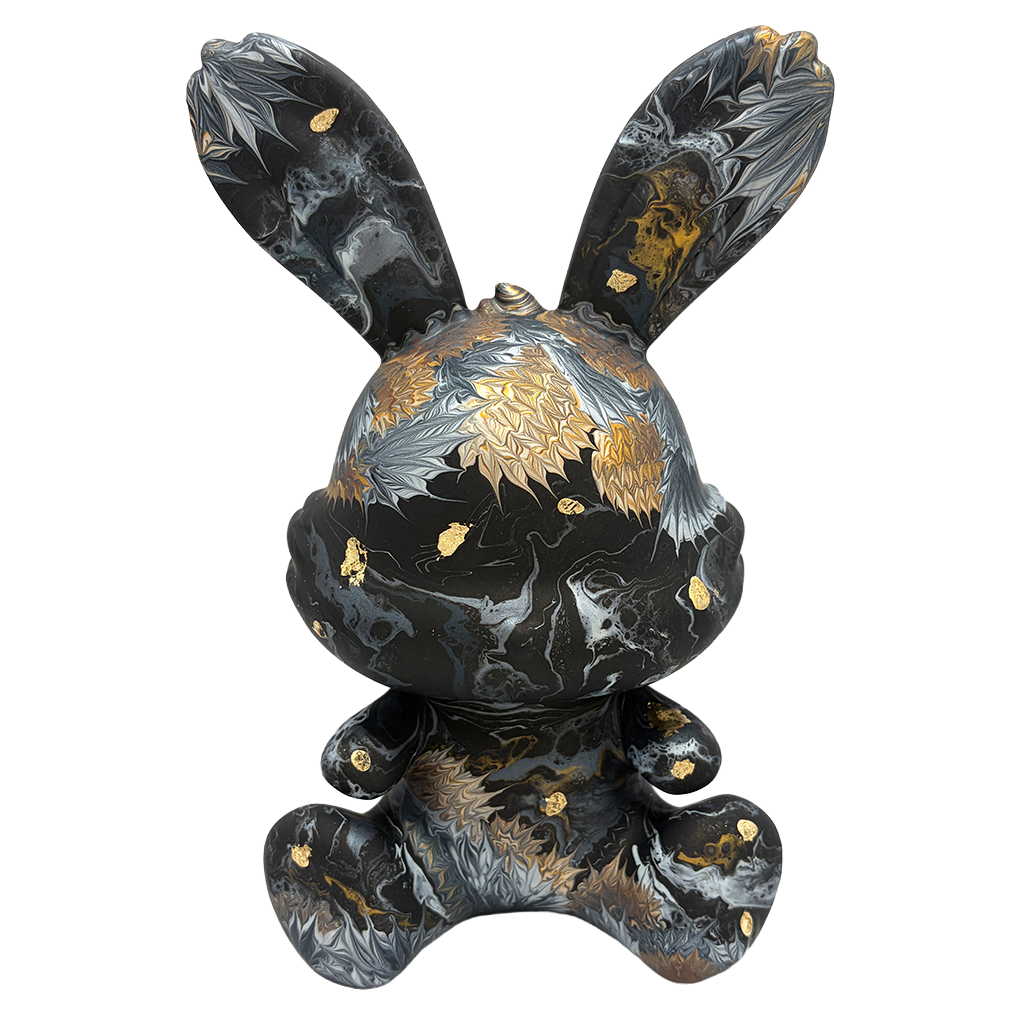 Easter Bunny Figurine - Sitting Pose (medium size 15cm) #2