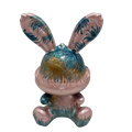 Easter Bunny Figurine - Sitting Pose (small size 10cm) #2