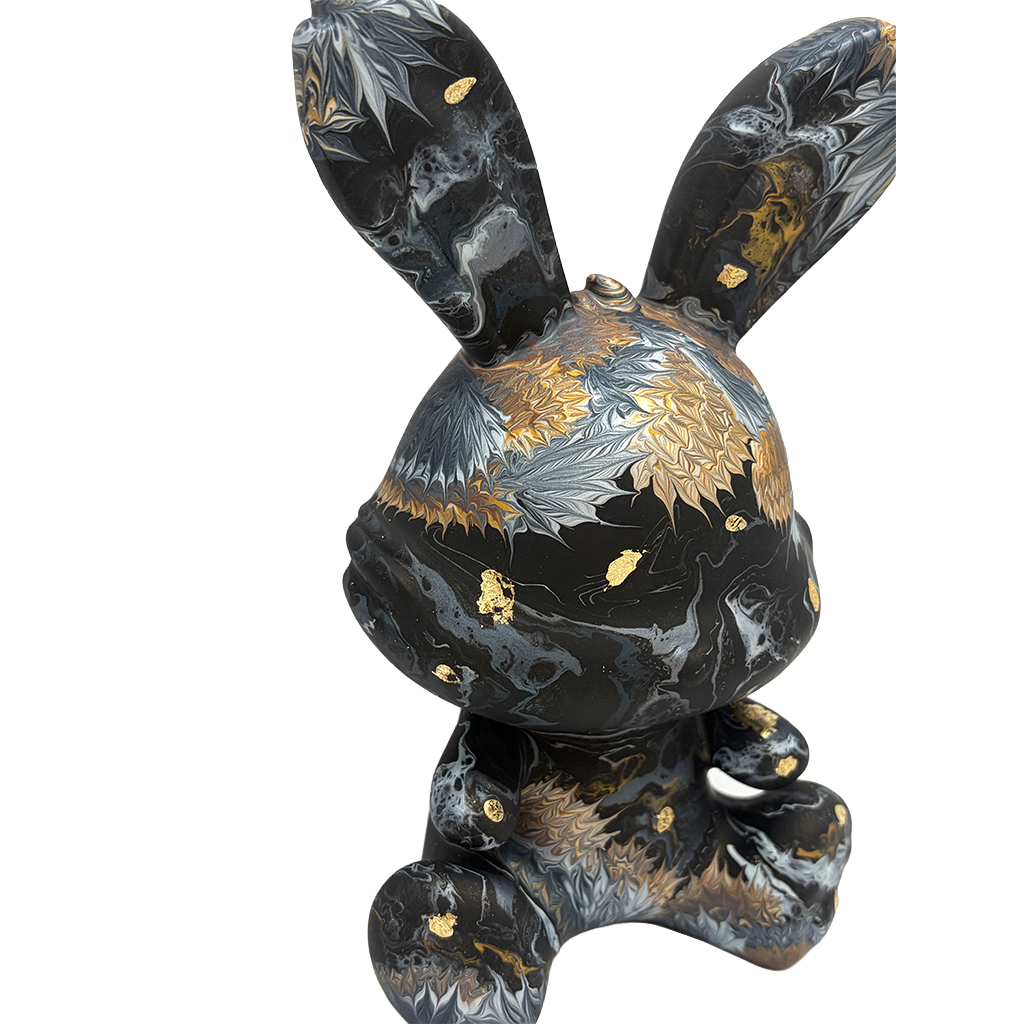 Easter Bunny Figurine - Sitting Pose (medium size 15cm) #2