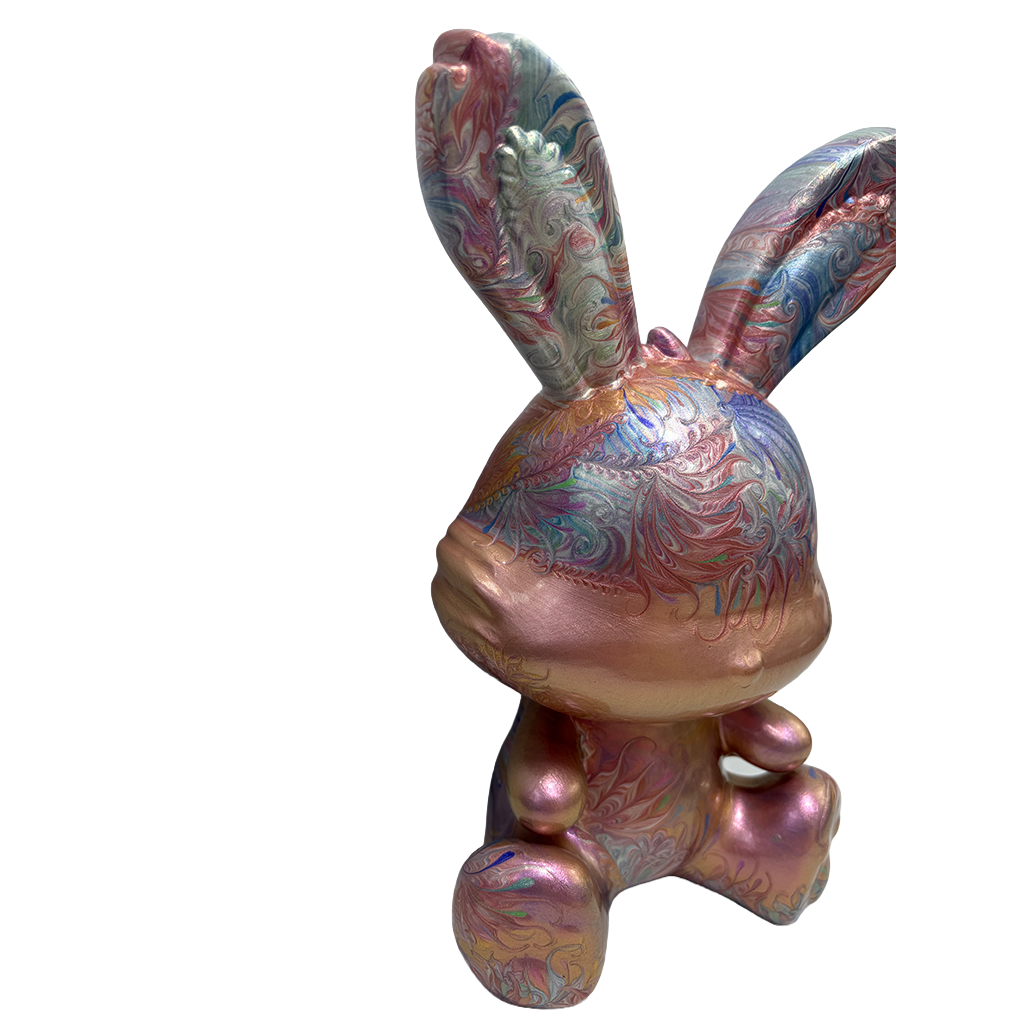 Easter Bunny Figurine - Sitting Pose (large size 28cm) #2