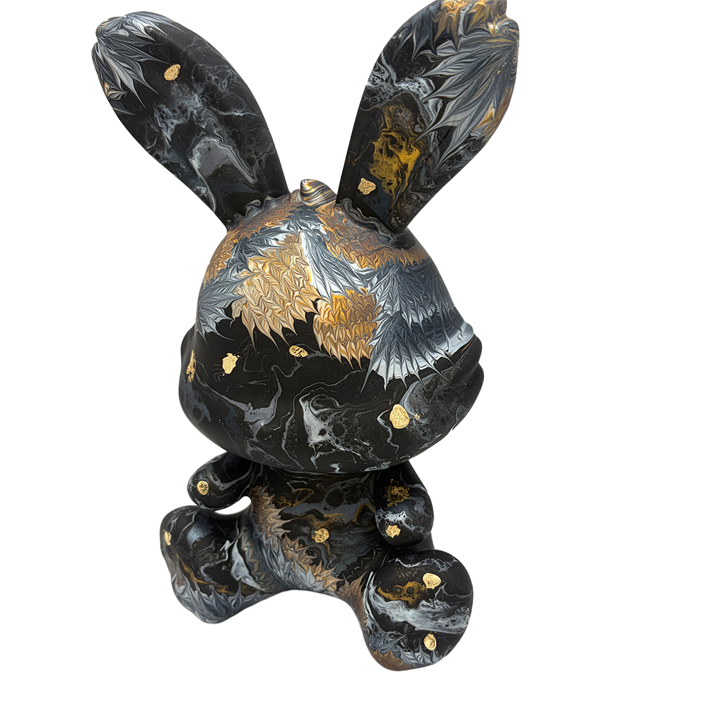 Easter Bunny Figurine - Sitting Pose (medium size 15cm) #2