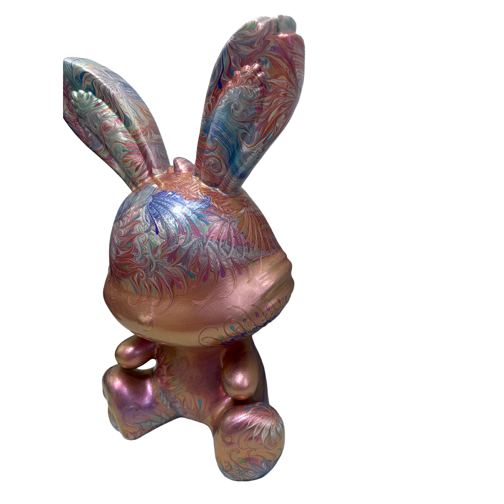 Easter Bunny Figurine - Sitting Pose (large size 28cm) #2