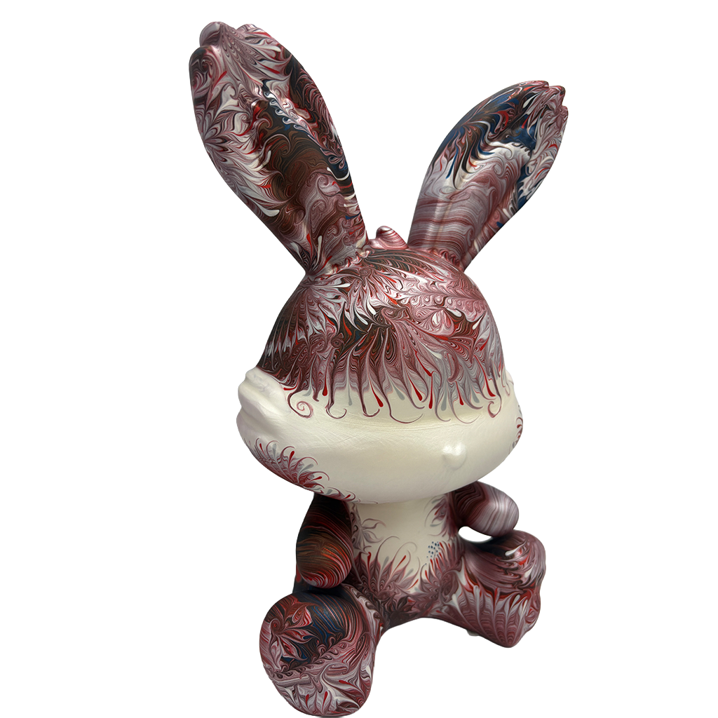 Easter Bunny Figurine - Sitting Pose (large size 28cm) #3