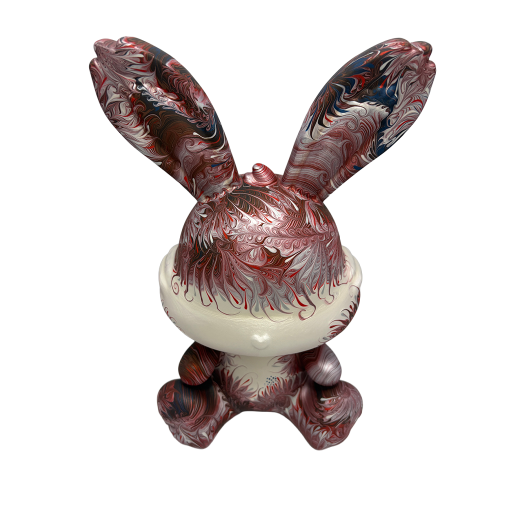 Easter Bunny Figurine - Sitting Pose (large size 28cm) #3