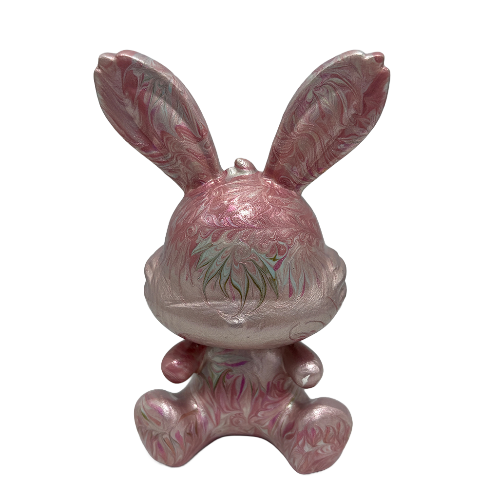 Easter Bunny Figurine - Sitting Pose (small size 10cm) #6