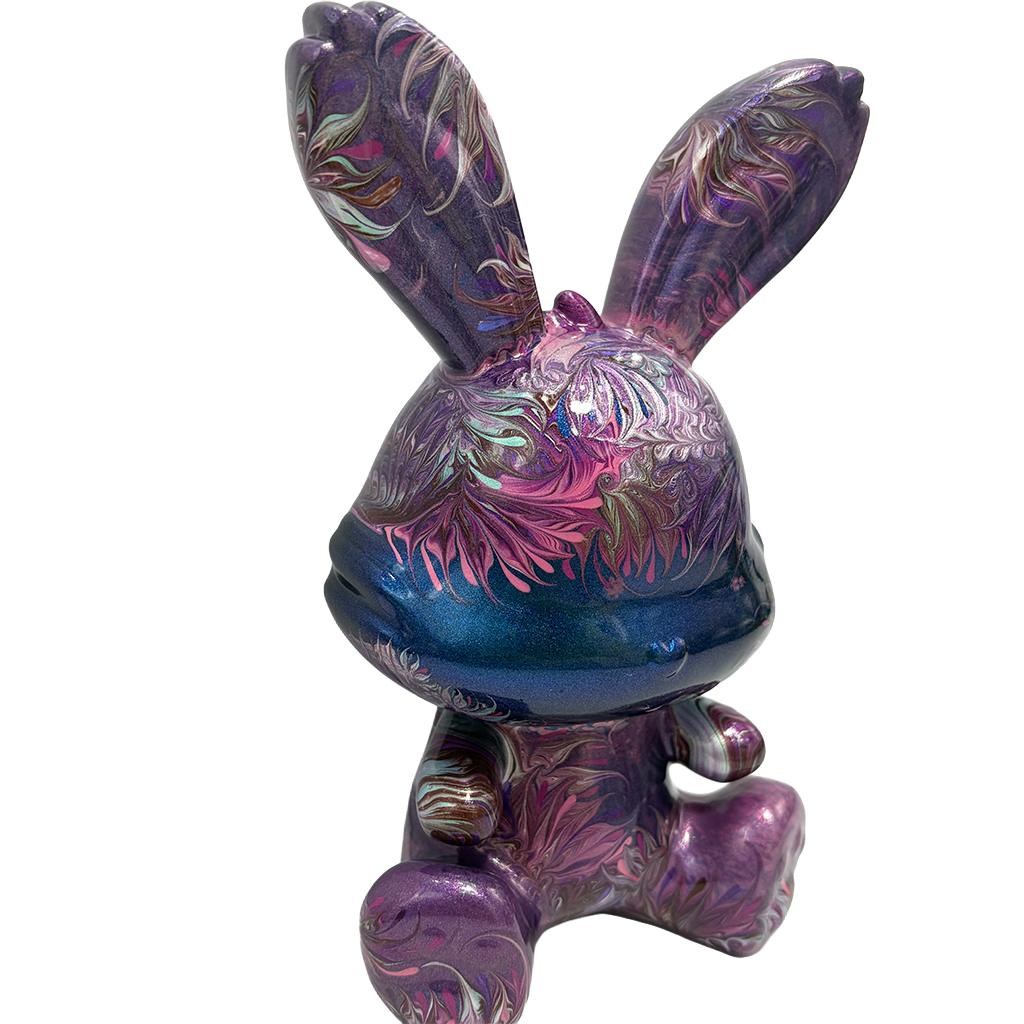 Easter Bunny Figurine - Sitting Pose (medium size 15cm) #6