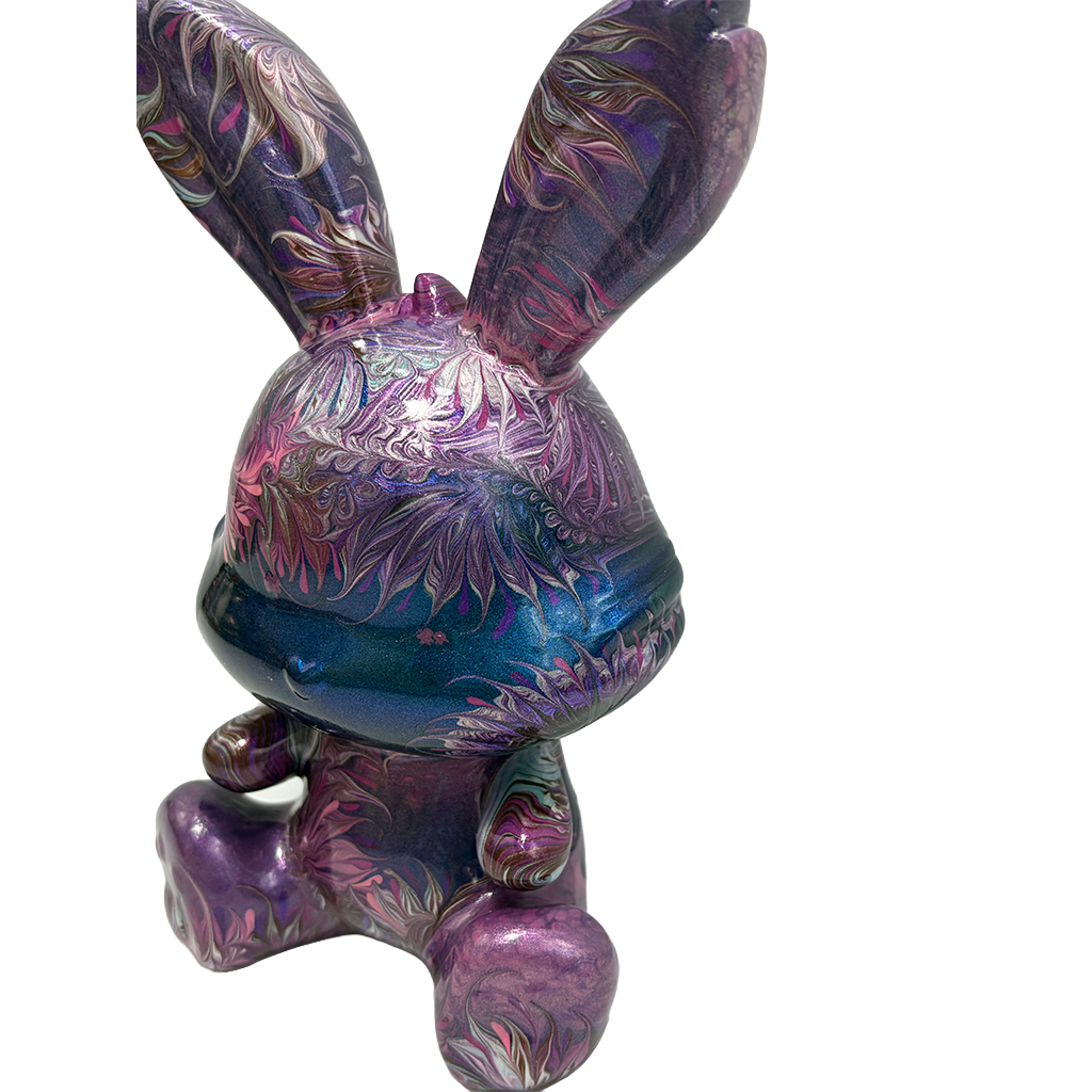 Easter Bunny Figurine - Sitting Pose (medium size 15cm) #6