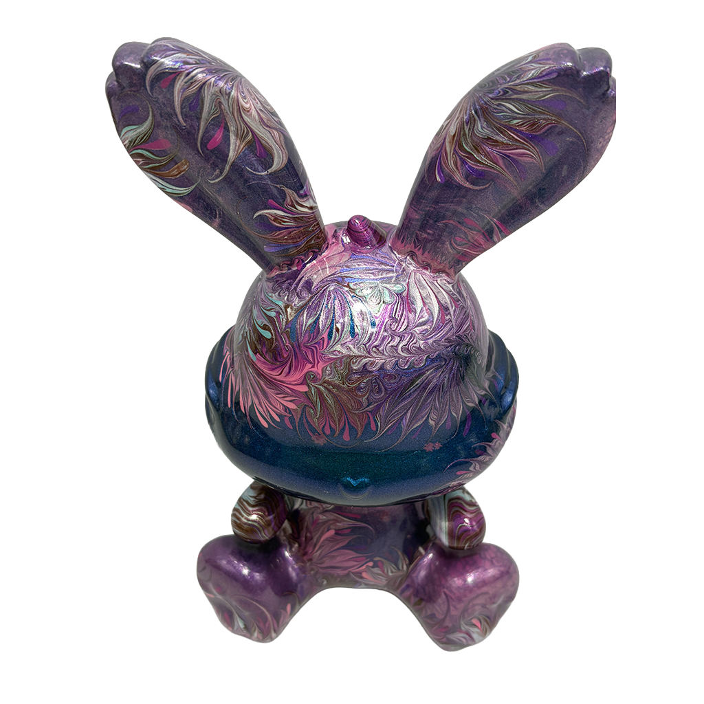 Easter Bunny Figurine - Sitting Pose (medium size 15cm) #6