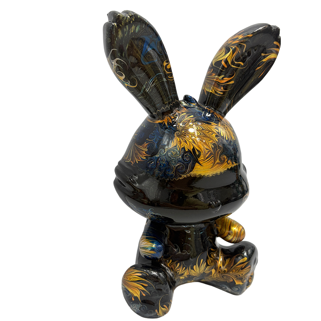 Easter Bunny Figurine - Sitting Pose (medium size 15cm) #7