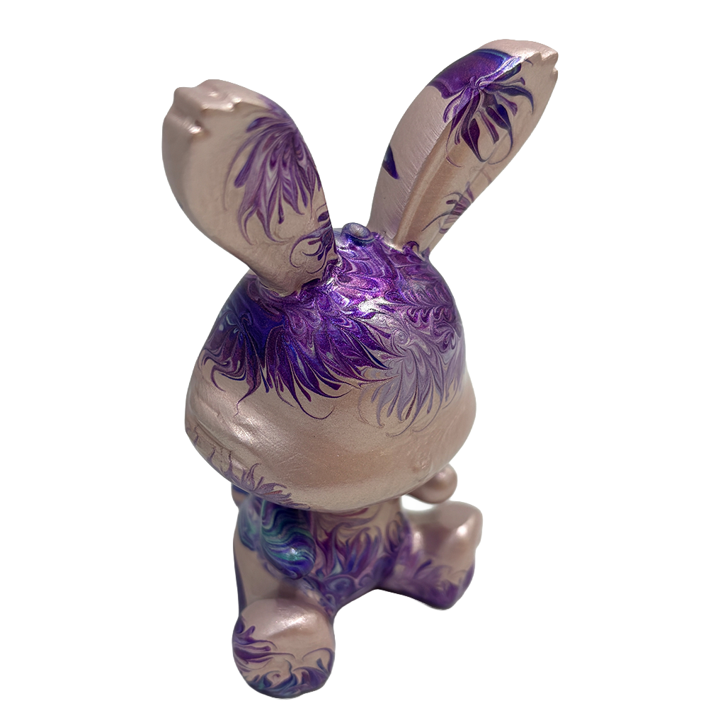 Easter Bunny Figurine - Sitting Pose (small size 10cm) #8