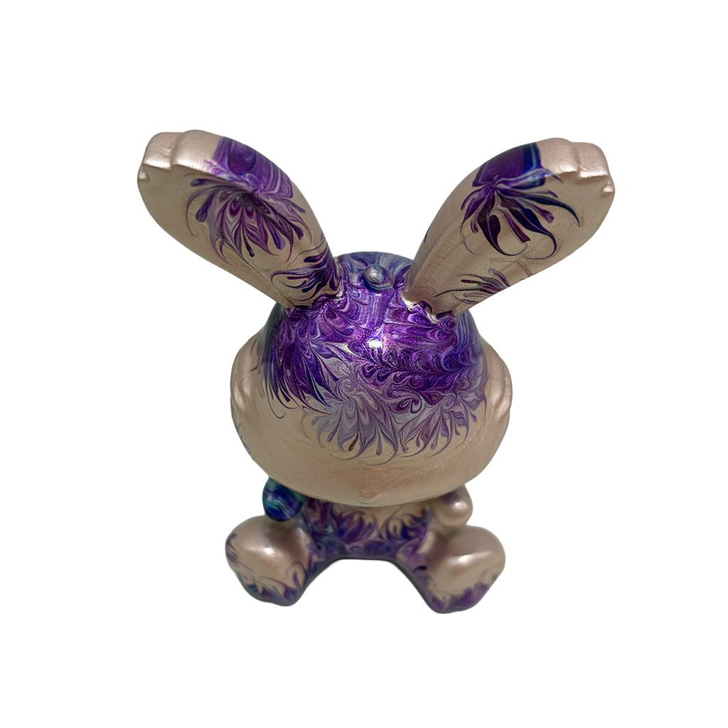 Easter Bunny Figurine - Sitting Pose (small size 10cm) #8