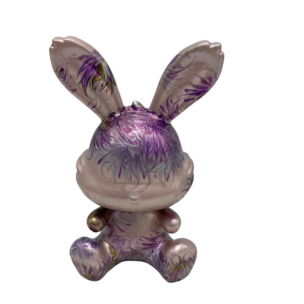 Easter Bunny Figurine - Sitting Pose (small size 10cm) #9
