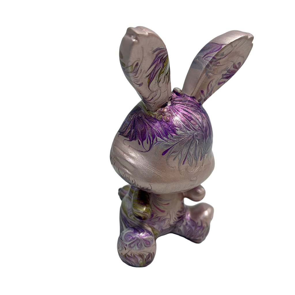 Easter Bunny Figurine - Sitting Pose (small size 10cm) #9